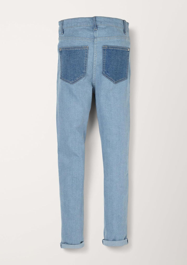 s.Oliver Treggings: Treggings mit High Waist 152 Light Blue Stretch (53z2), 152 Light Blue Stretch (