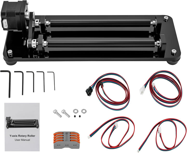 Y-Achse Gravur Drehrolle, Laser Drehrolle, Laser Rotary Roller, Drehachse für Gravur Schneidemaschin