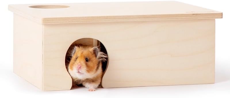 Niteangel Birkenkammer-Labyrinth-Hamsterversteck – kleine Haustiere, Waldhaus, Lebensräume, Dekorati