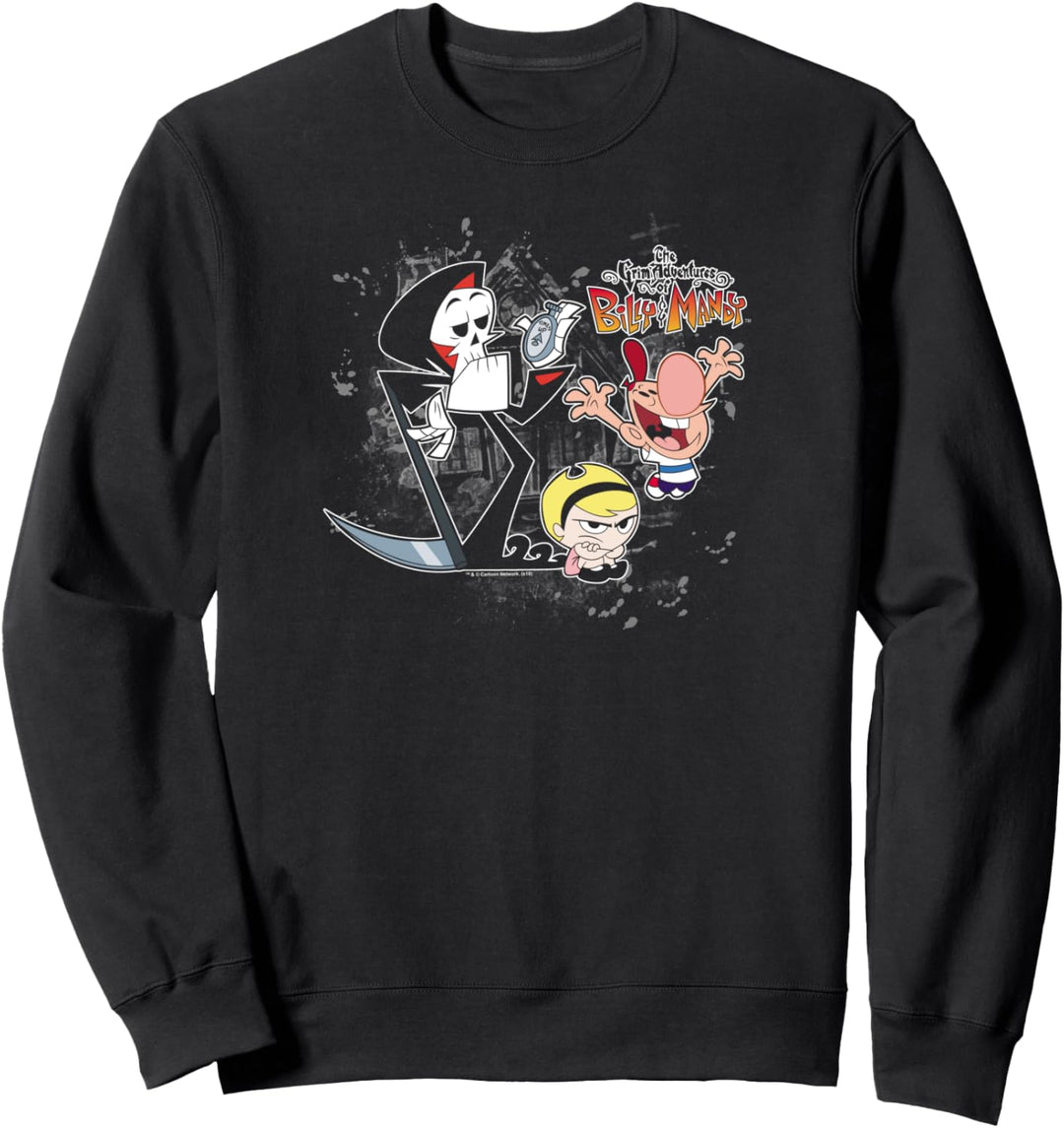 The Grim Adventures of Billy & Mandy Splatter Cast Sweatshirt