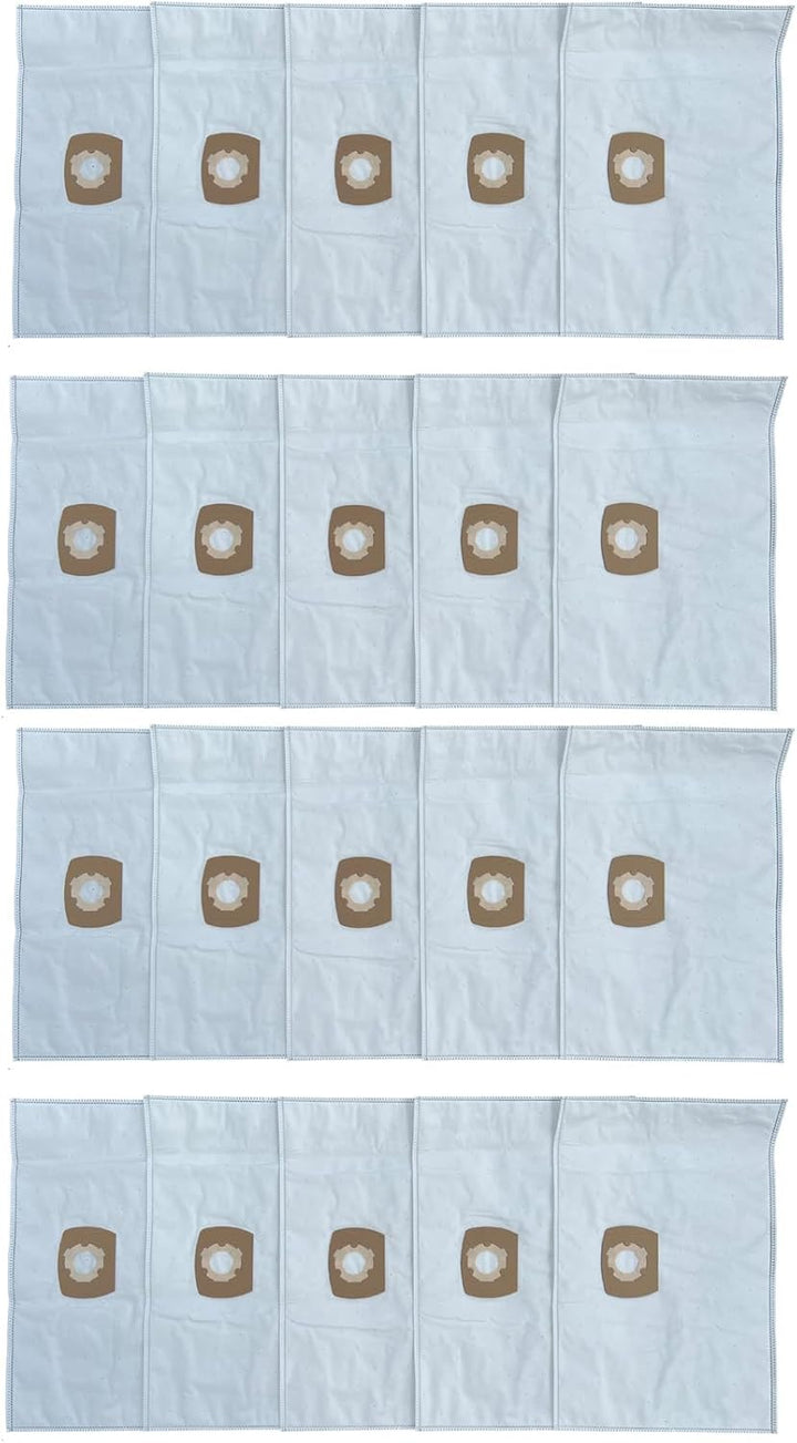 20 Big Pack X-Treme Heavy Duty Staubsaugerbeutel kompatibel für LUX (Obi) 30 L Container 20 Staubsau