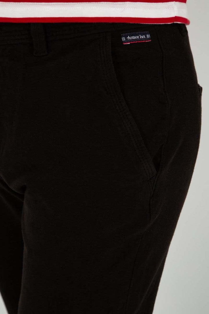 Armor Lux Herren Hourque Klassische Hose 48 Schwarz, 48 Schwarz