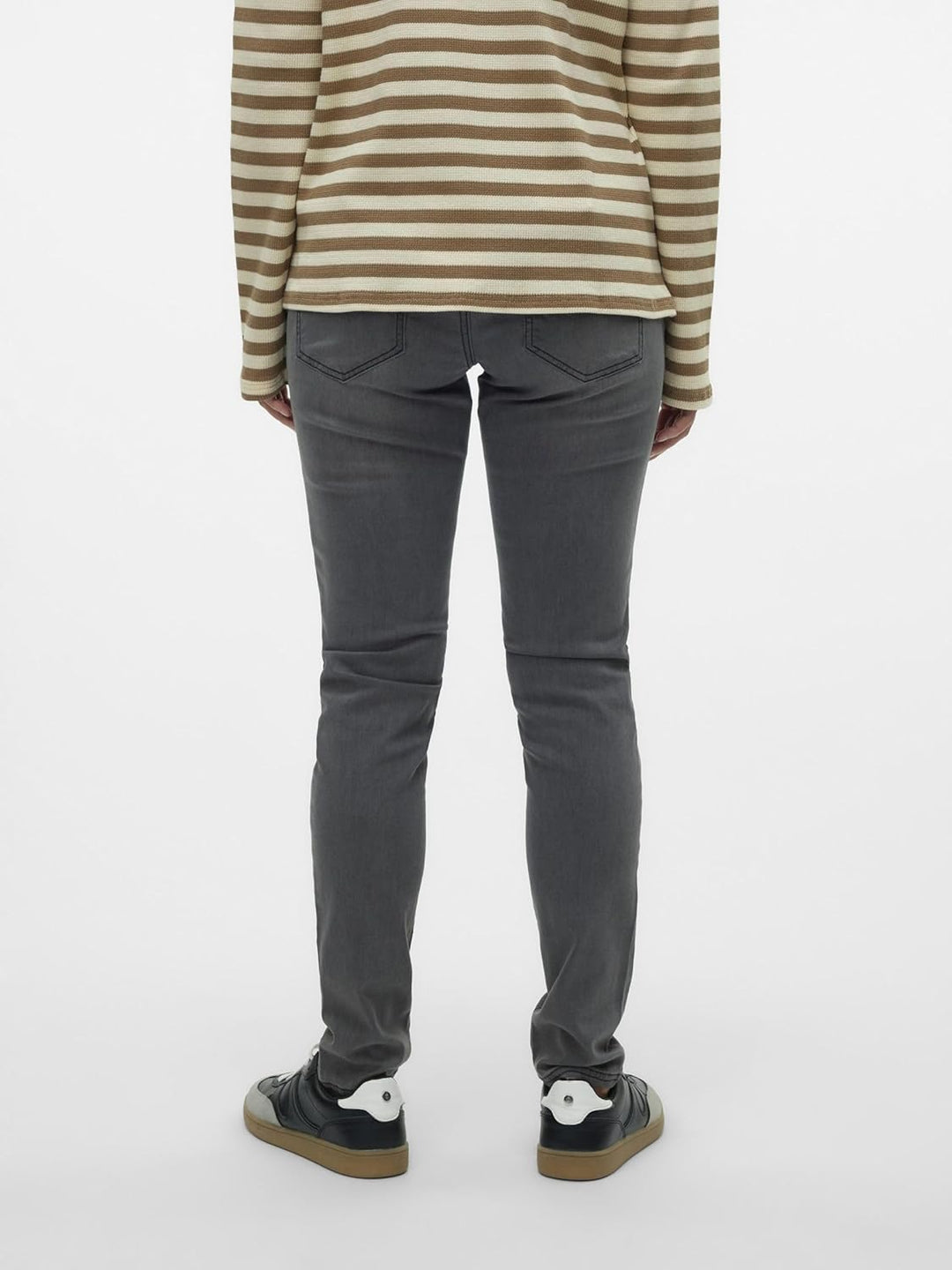 MAMALICIOUS Damen MLLOLA Slim Grey Jeans A. NOOS Hose 29W / 34L Grau (Grey Denim Grey Denim), 29W /