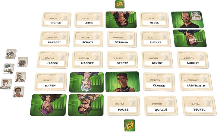 Czech Games Edition CGE Codenames Duett - Kommunikatives Partyspiel mit hohem Wiederspielwert - Spie