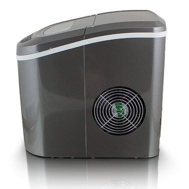 Eiswürfelmaschine Eiswürfelbereiter Eiswürfel Ice Maker EIS Maschine Icemaker, Dunkelgrau