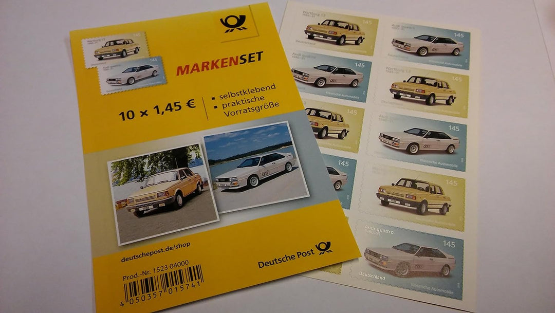 Markenset 10er 1,45 € selbstklebend Grossbrief