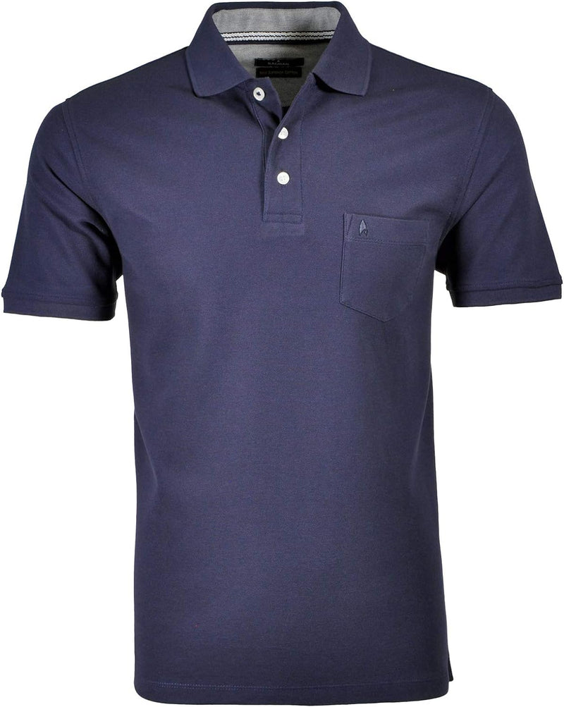 Ragman Herren Poloshirt, Dunkelblau, 4