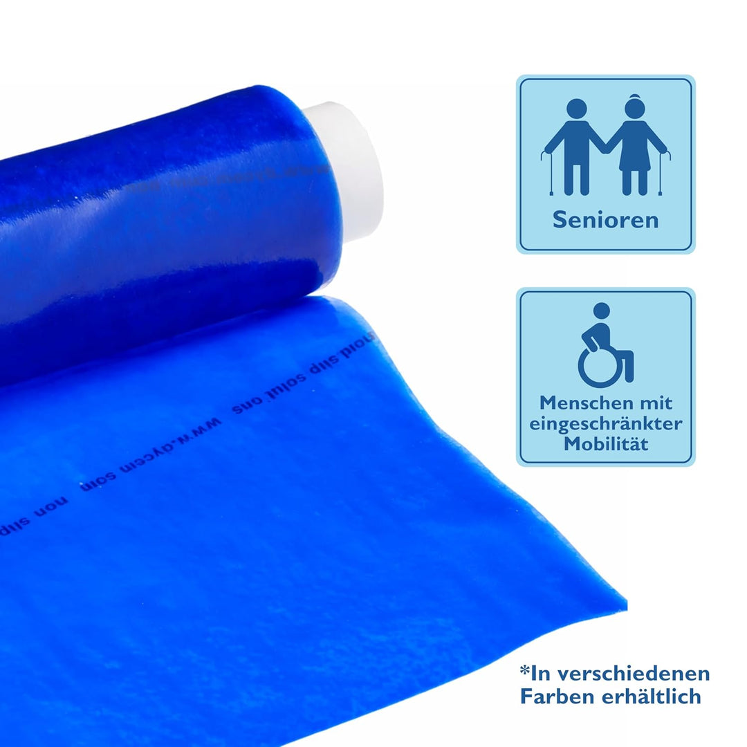 Patterson Walze Dycem Blau 2 m x 20 cm, Blau 2 m x 20 cm
