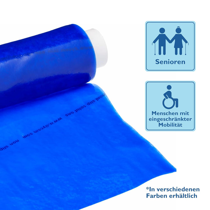 Patterson Walze Dycem Blau 2 m x 20 cm, Blau 2 m x 20 cm