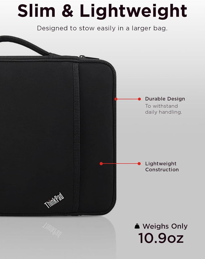 LENOVO ThinkPad 36cm 14Zoll Sleeve, Schwarz Single, Single