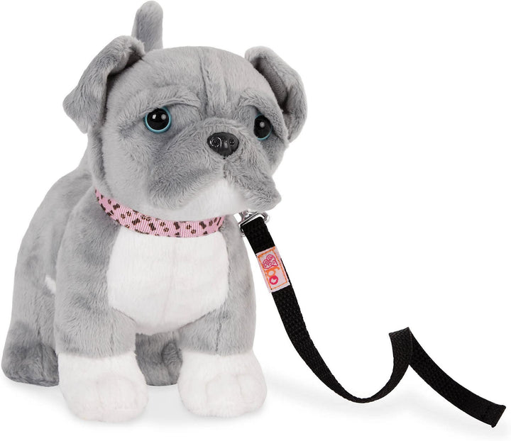 Our Generation BD37801Z - Pitbull Welpe Puppy - beweglich Pitbull Pup, Pitbull Pup