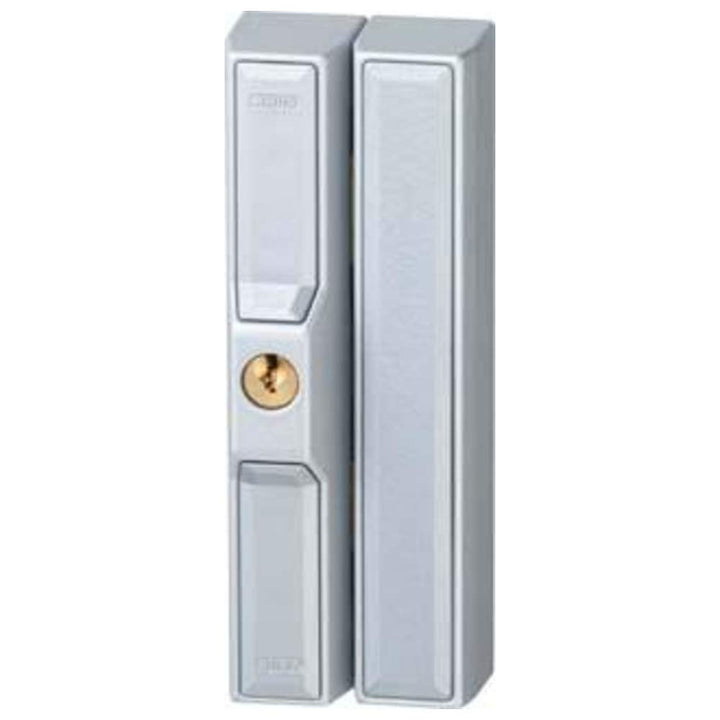 ABUS Fenster-Zusatzsicherung FTS88 AL0125 - Fensterschloss mit 2 verkrallenden Stahlriegeln, gleichs