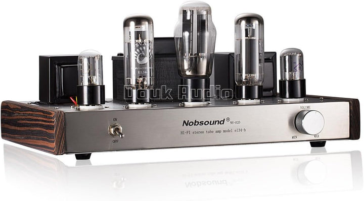 Nobsound HiFi EL34 Valve Tube Amplifier Classic 2.0 Channel Stereo Single-Ended Class A Röhrenverstä