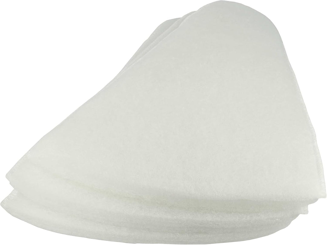 vhbw 3x Kegelfilter kompatibel mit ValloFlex GEO LUFT Erdwärmetauscher - Abluftfilter G3 Weiss