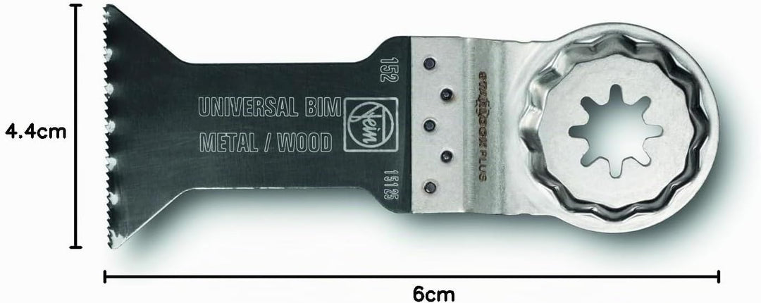 FEIN E-Cut Universal-Sägeblatt 10 Stück (Aufnahme Starlock Plus, Bi-Metall mit gewellter Universalve