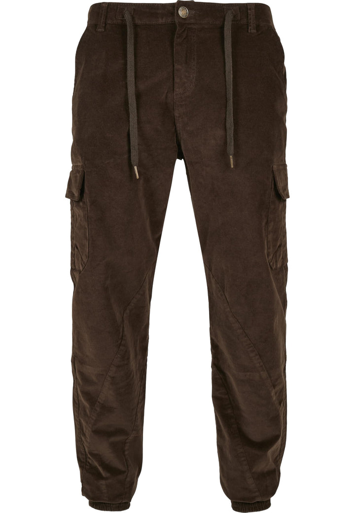 Urban Classics Herren Corduroy Cargo Jogging Pants Hose M Darkolive, M Darkolive
