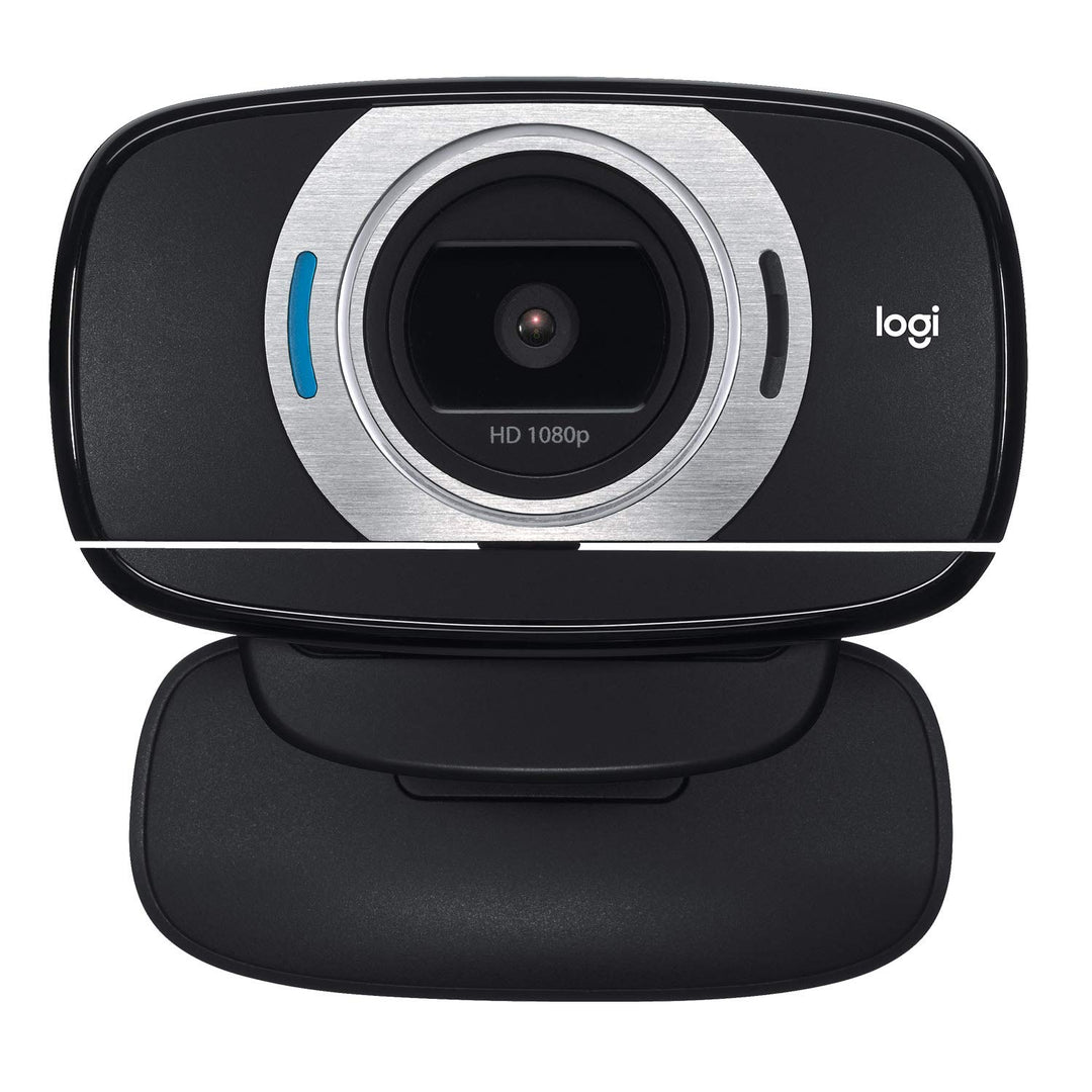 Logitech C615 Mobile Webcam, Full-HD 1080p, Autofokus, 78° Sichtfeld, 360° Schwenkradius, Belichtung