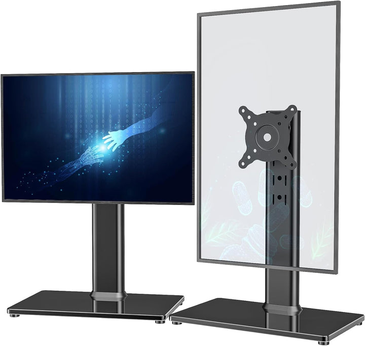 Hemudu Monitor Ständer Tischständer für 13 Zoll-32 Zoll Monitore, schwenkbar, neigbar, rotierbar, hö