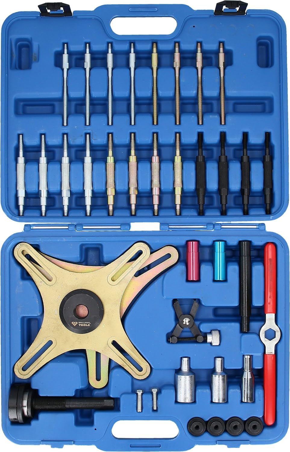 BRILLIANT TOOLS BT641150 SAC-Kupplungs-Werkzeug-Satz, 39-tlg [Powered by KS TOOLS]