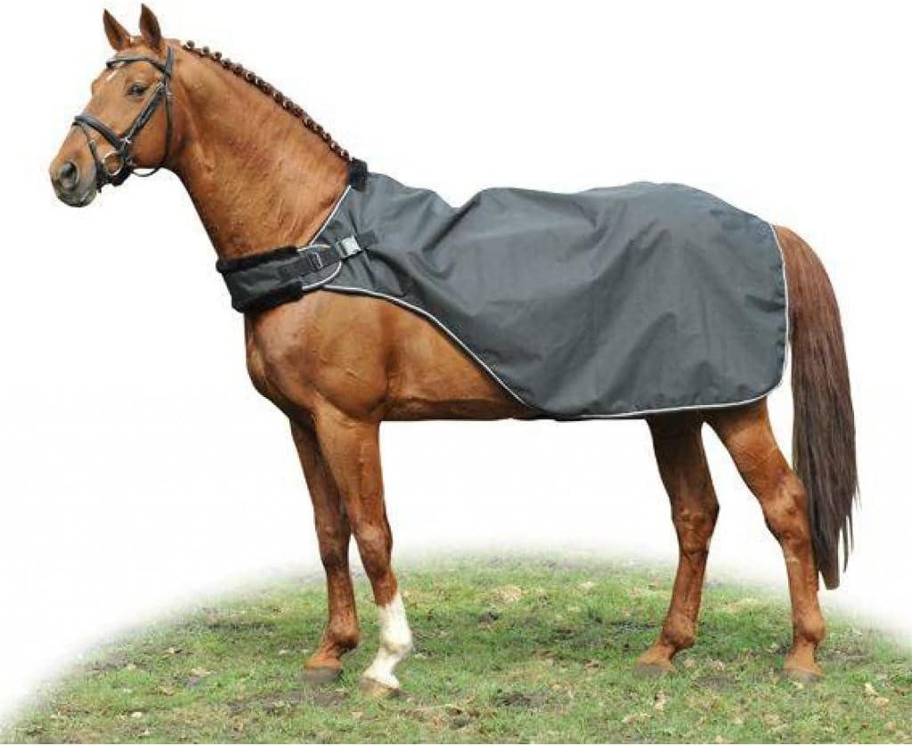 HKM 16609100.0030 Führanlagendecke Carvis, schwarz Rückenlänge 145 cm, Rückenlänge 145 cm