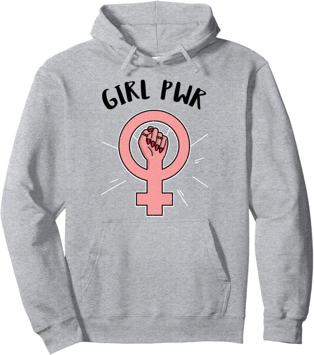 GRL PWR Feministin - Feminismus Pullover Hoodie