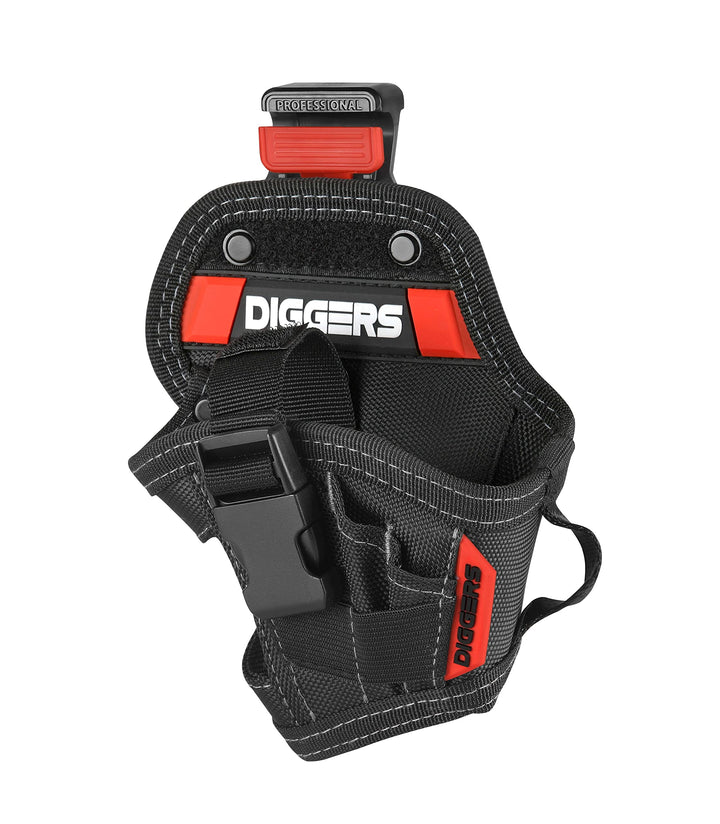 Diggers Tools - Akkuschrauber Holster Werkzeugtasche - [ Grösse S ] Flexibel Kombinierbare Werkzeugt
