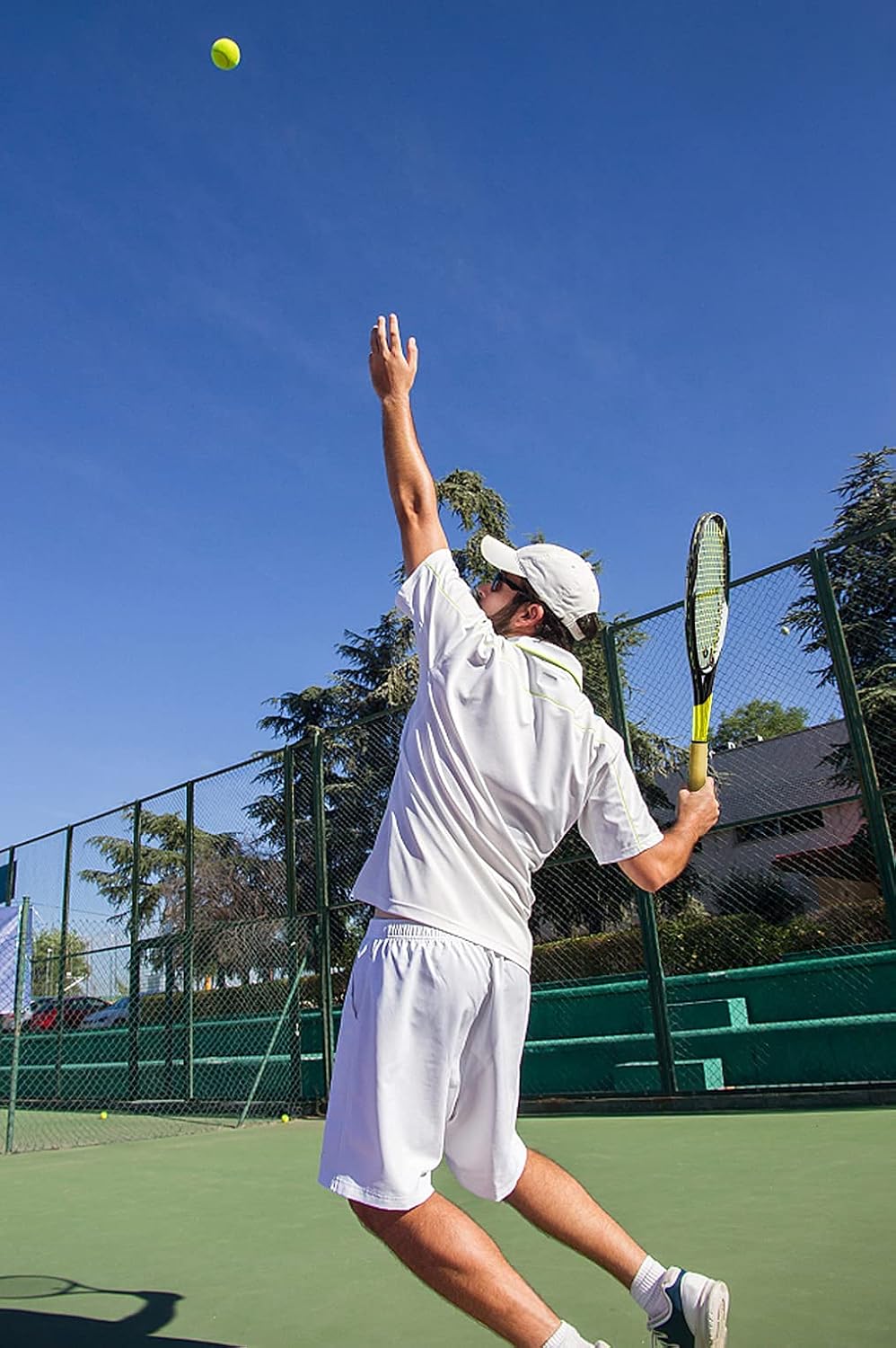 LUNNADE Tennisschläger für Erwachsene, 27 Zoll Leicht Tennisschläger mit Hülle, Geeignet für Damen H