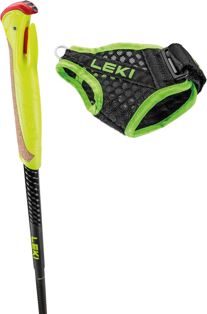 Leki Cross Trail FX Superlite compact Stöcke 115 black-neonyellow-dk anthracite, 115 black-neonyello