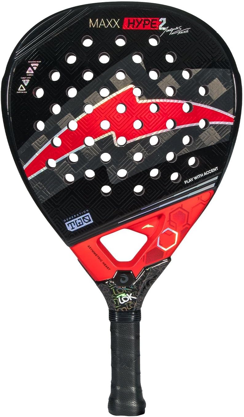 Padelschläger Lacquer Maxx Hype Gen 2 Mike Yanguas