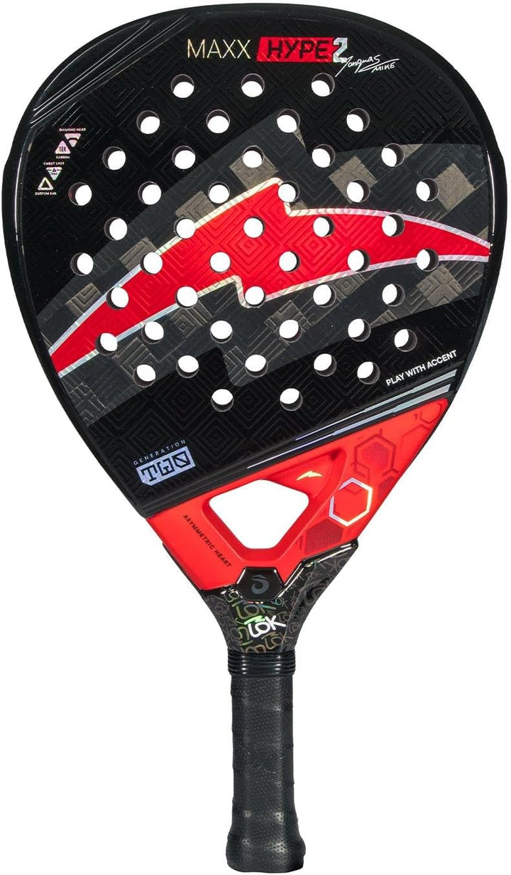 Padelschläger Lacquer Maxx Hype Gen 2 Mike Yanguas