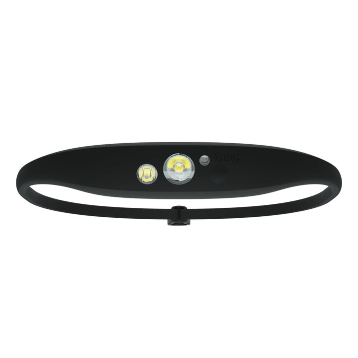 Knog Unisex – Erwachsene Quokka 150 Stirnlampe Einheitsgrösse Schwarz, Einheitsgröße Schwa