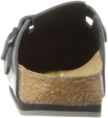 Birkenstock Classic BOSTON Unisex-Erwachsene Clogs 38 EU Schmal Schwarz, 38 EU Schmal Schwarz