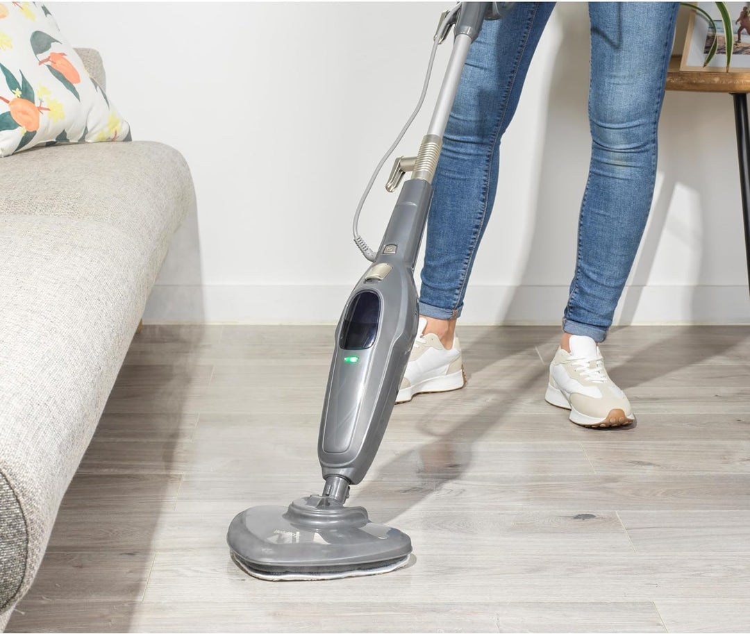 Beldray Clean &amp; Refresh Dampfreiniger – Dampfmopp, Chemikalienfreie Reinigung, Präzisionskopf für Ec