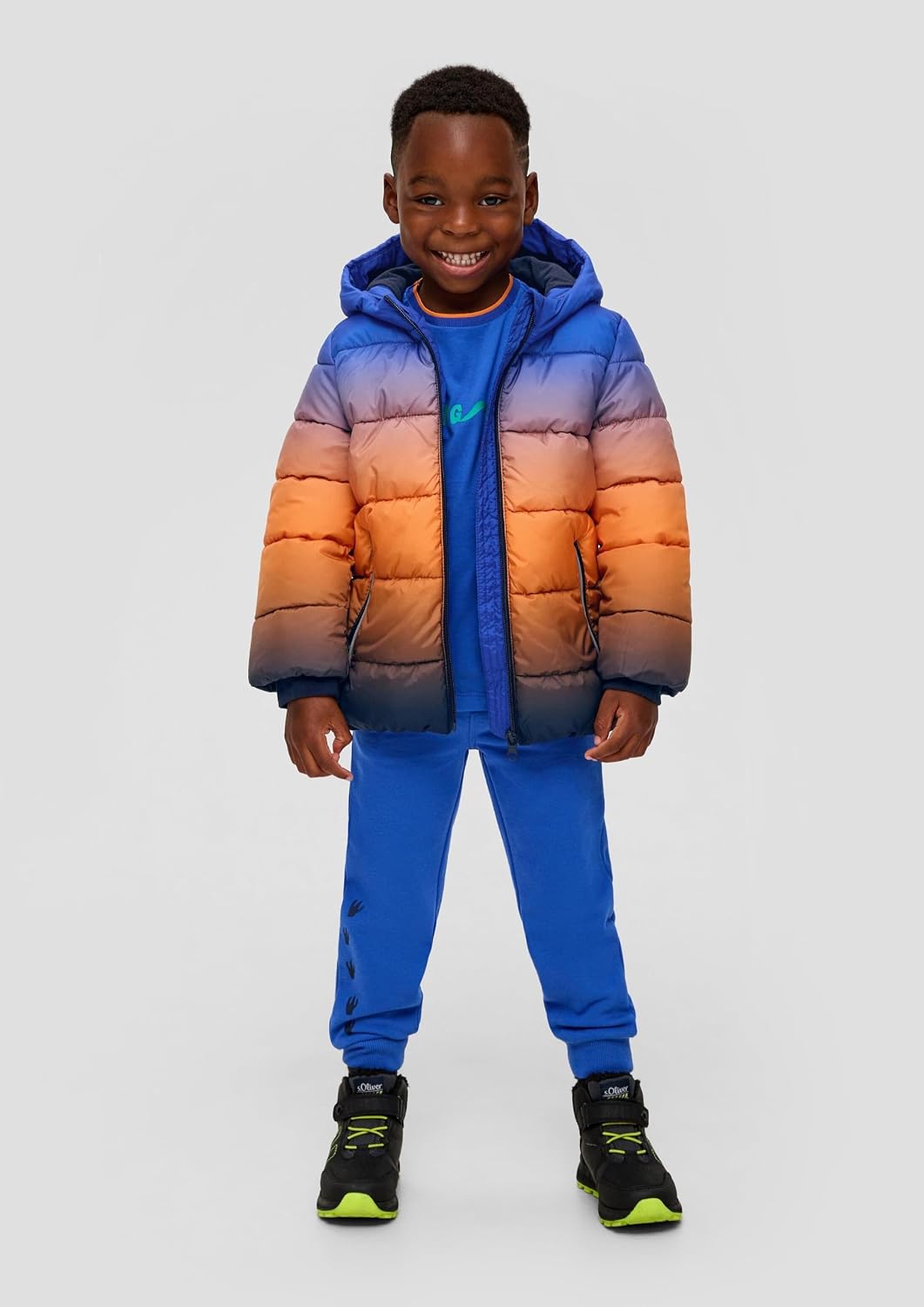 s.Oliver Jungen Outdoor Jacke, Blau