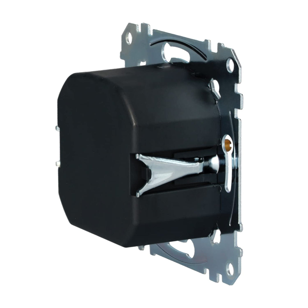 Schneider Electric Merten MEG5132-0000 Dimmschalter, Drehdimmer-Einsatz für ohmsche Last mit Druck-W