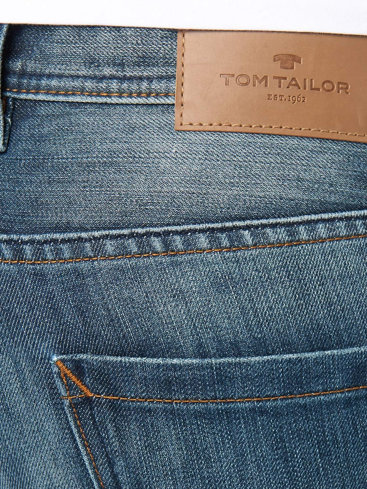 TOM TAILOR Herren Jeans 10622022 Josh Regular Slim 28W / 30L 10281 - Mid Stone Wash Denim, 28W / 30L