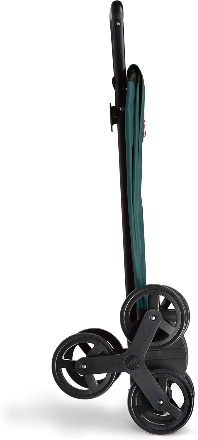 Gimi Tris Einkaufstrolley, wasserabweisende Tasche, 3-Rollen-System, Eco Verpackung klappbares Geste