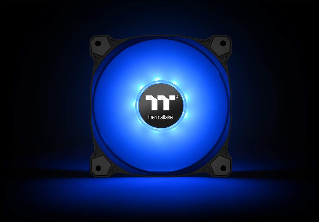 Thermaltake Pure 12 Argb Sync Gehäuselüfter Tt-Premium Edition (3-Fan Pack),CL-F079-PL12SW-A,Schwarz