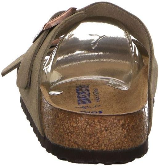 BIRKENSTOCK Arizona Pantoletten/Clogs Kind Marine Pantoffel 36 EU Taupe, 36 EU Schmal Taupe