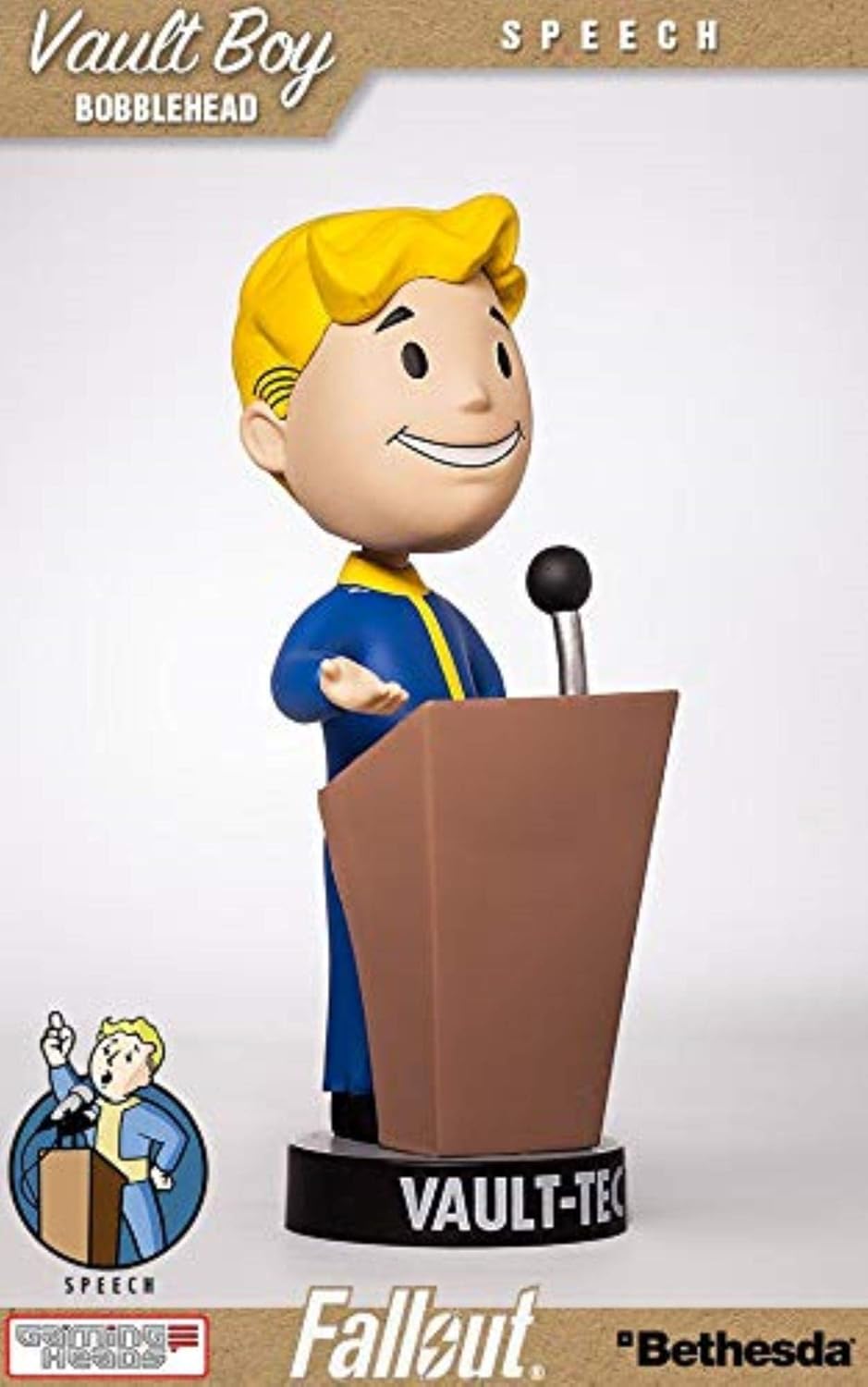 Fallout 4: Vault Boy 111 Vault-Tec Wackelkopf - Serie Zwei: Sprache, Blau, Gelb