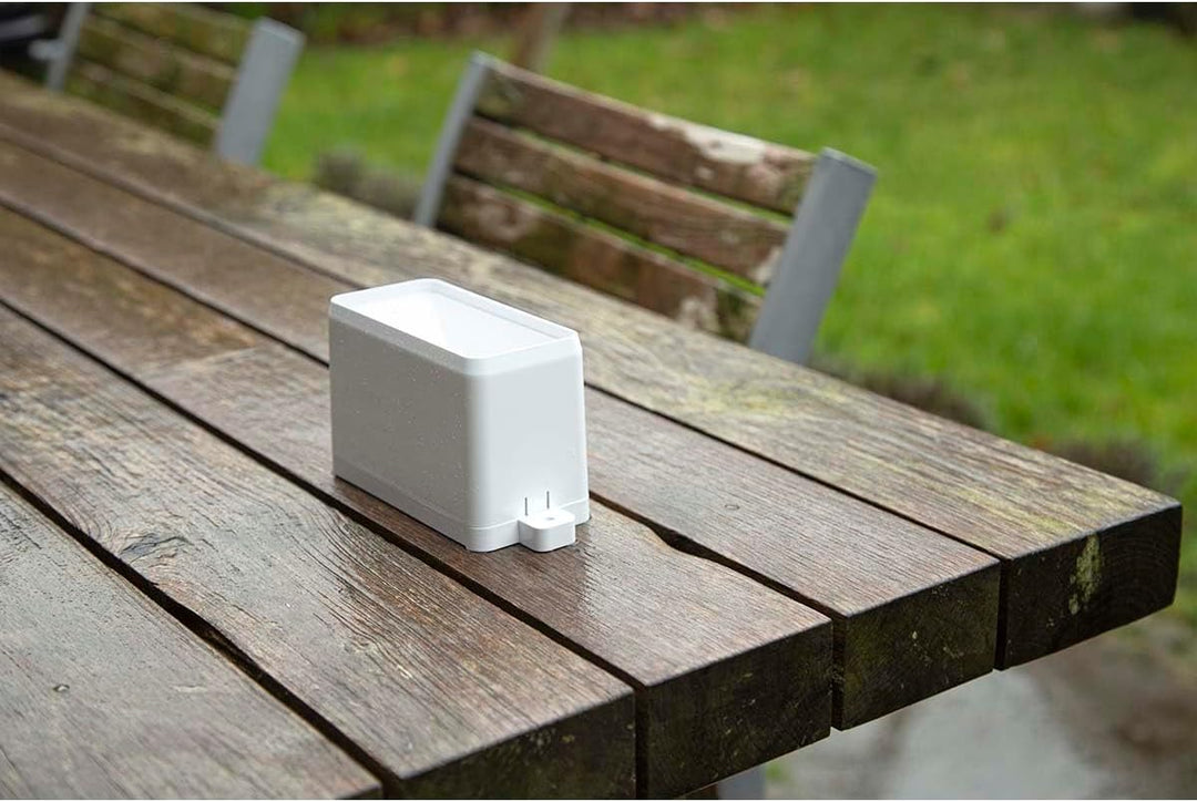 Alecto WS-1200 Wetterstation, Temperaturmessung, Luftfeuchtigkeit, Niederschlagsmessung, kabellos, b
