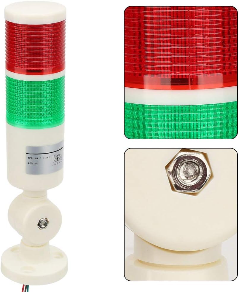 Industrielle Warnleuchten, LED-Signal-Tower-Stack-Leuchten, Säulensicherheitsturmlampe mit drehbarem