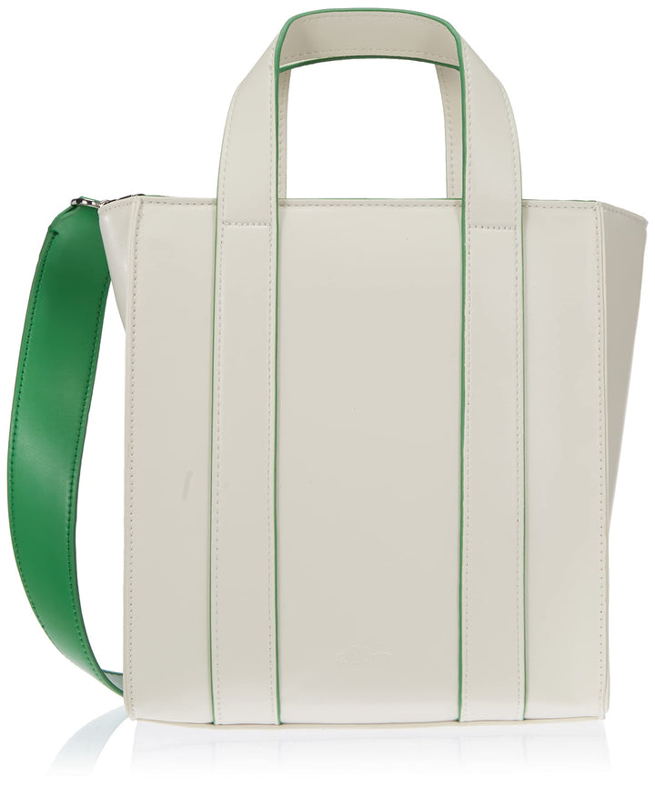 s.Oliver Damen 201.10.202.30.300.2110077 Tasche Shopper SMALL Beige, Beige