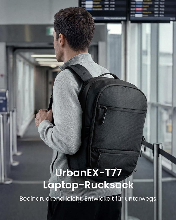 tomtoc Laptop Rucksack 26L, Business Rucksack Herren Damen mit Laptopfach für 15,6-16 Zoll Notebook,
