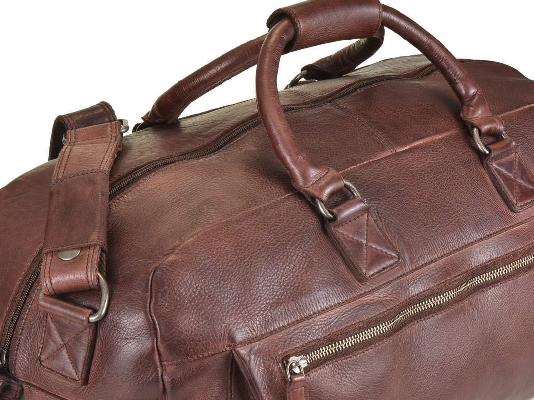 Greenburry GBVT Washed Reisetasche Leder 51 cm