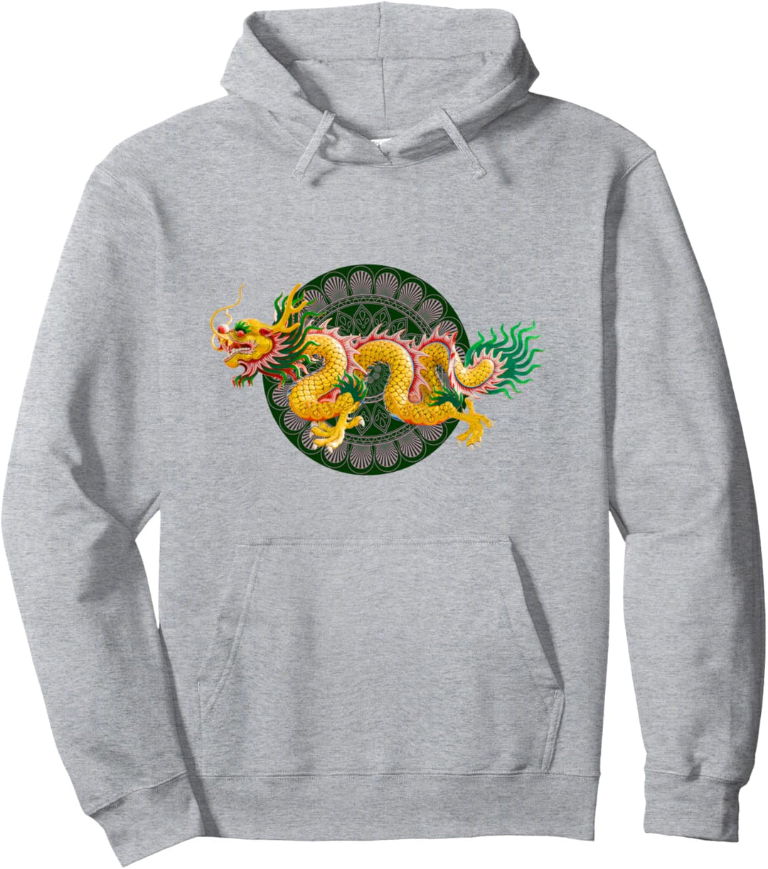 Chinesischer Drache Asiatische Kreatur Mythologisch Pullover Hoodie
