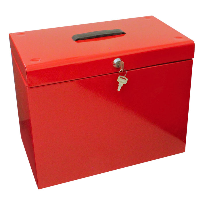 Ablagebox / Hängemappenbox (aus Metall, A4) rot Rosa Einzelbett, Rosa Einzelbett