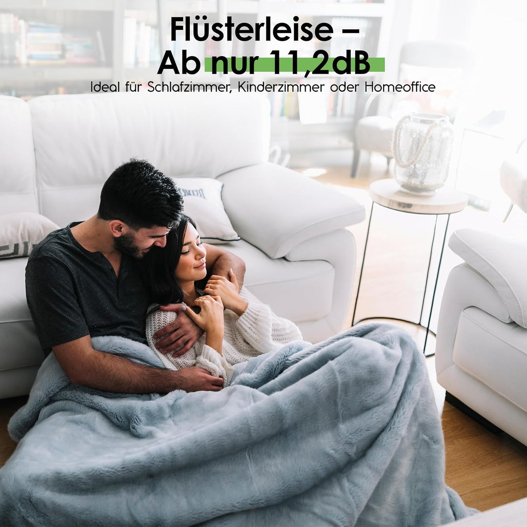 Eco Smart DZ Easy+ Wohnraumlüftung – Doppelgerät inkl. Controller, F7-Filter, Wärmerückgewinnung 97%