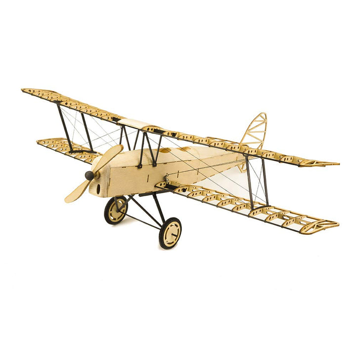3D-Puzzles für Erwachsene DIY Tiger Motte Bi-Plane Holz Modelle, Laser Cut Balsaholz Flugzeug-Kits z