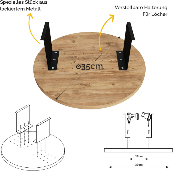 Couch-Tablett Armlehne, Einstellbarer Sofa-Tablett, Getränkehalter, spezielles Design praktischer Me